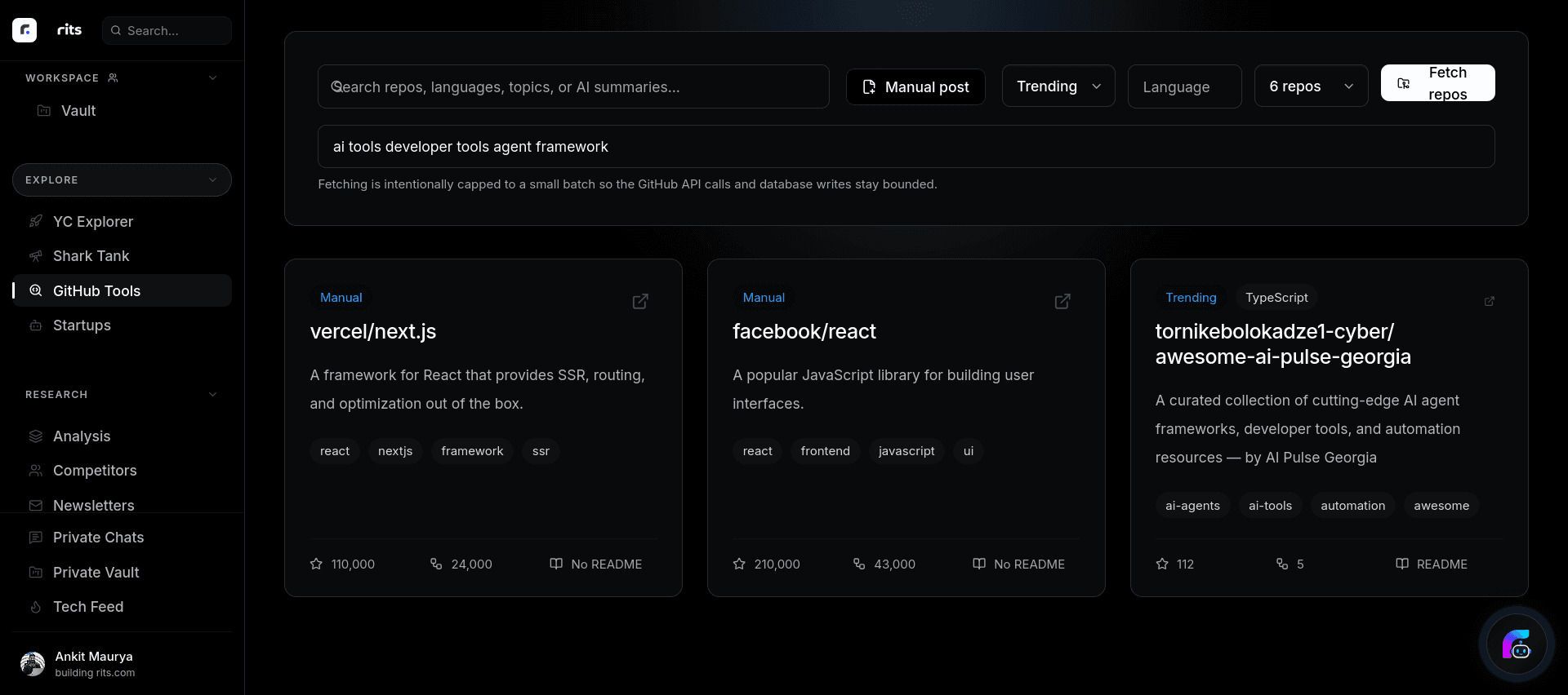 GitHub Tools