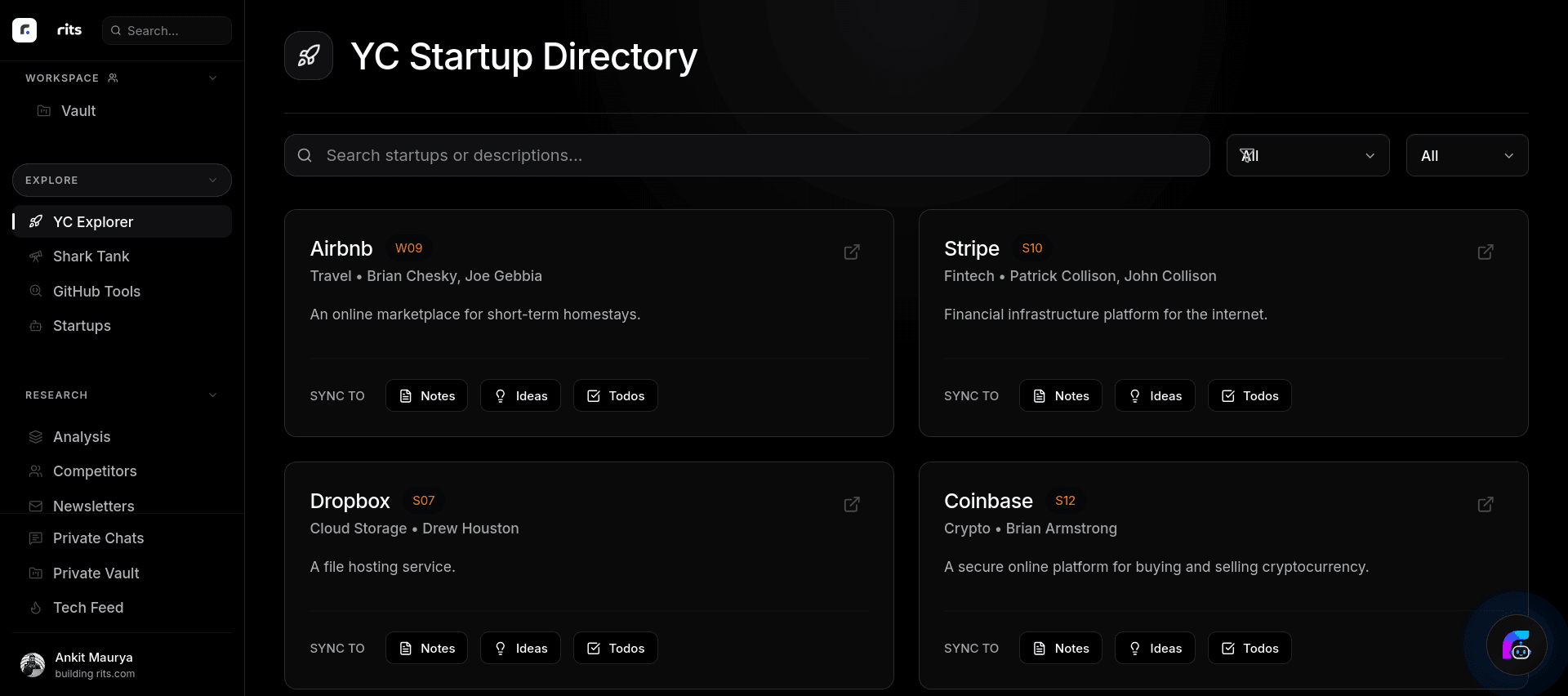 YC Startups
